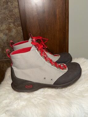 Chaco Tedinho Bulloo Salmon Run Boots trail hiking outdoor GORP size 9.5